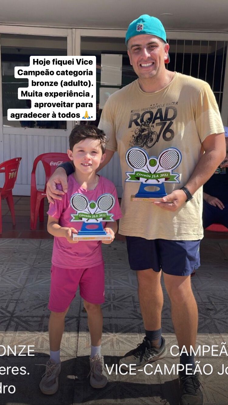 4 º JLA Clube 12 Coqueiros Setembro 2022 – Vice-campeão Cat. Bronze Adulto – 8 anos